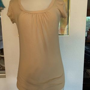 Michael stars soft yellow tee